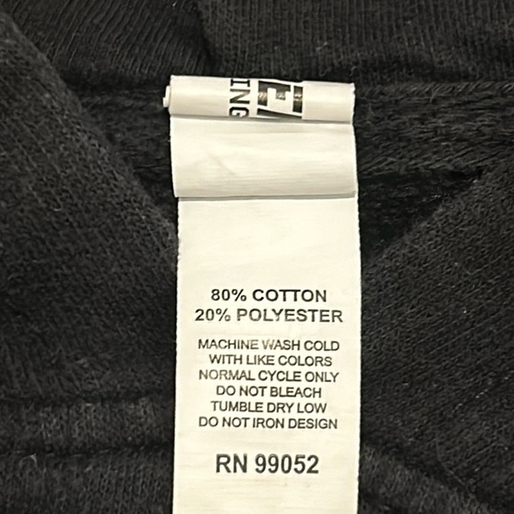 Independent Trading Company Men’s Black Hoodie With Green Writing, Size S - Picture 3 of 5